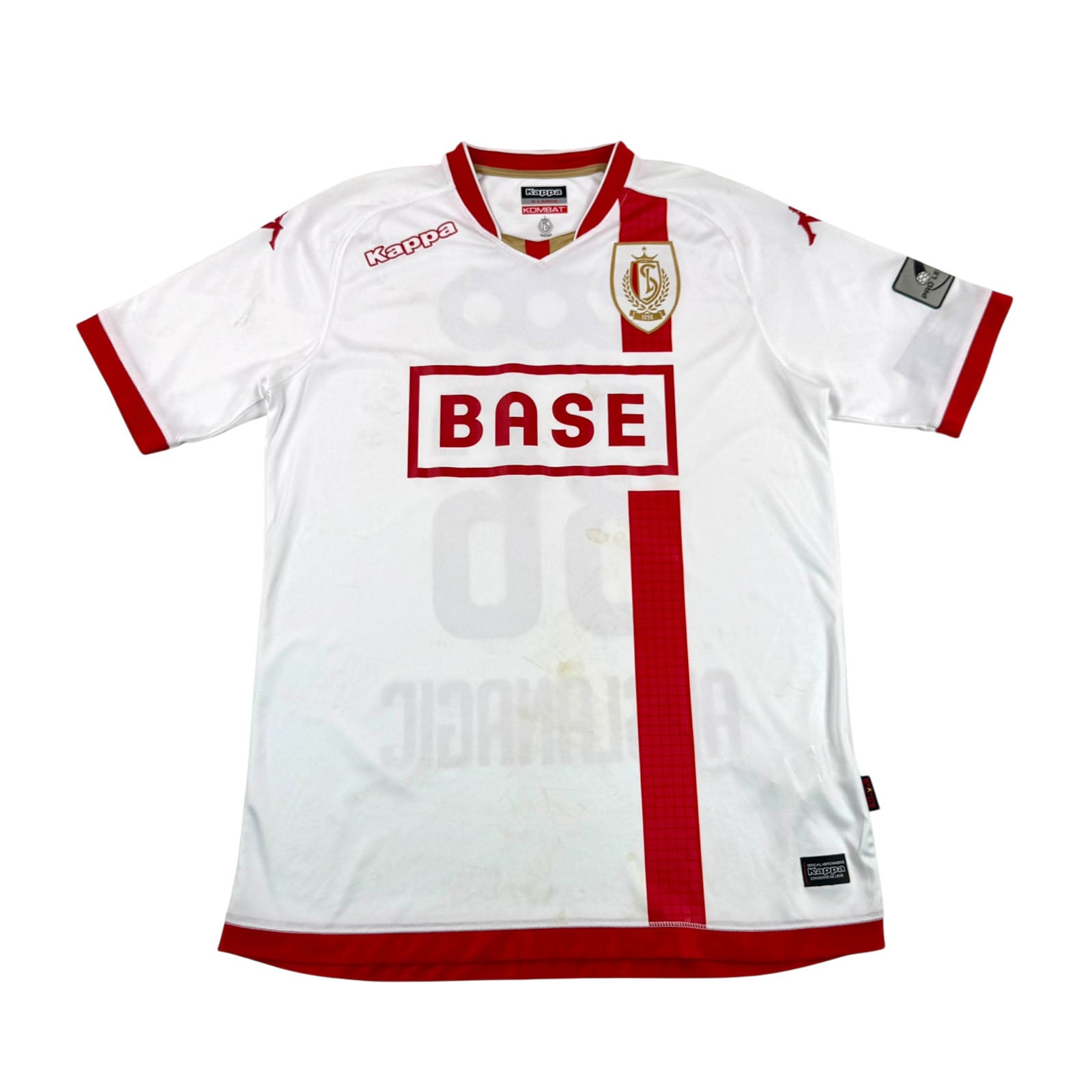 STANDARD DE LIÈGE 2015/16 AWAY SHIRT – MATCHWORN/ISSUED #36 ARSLANAGIC