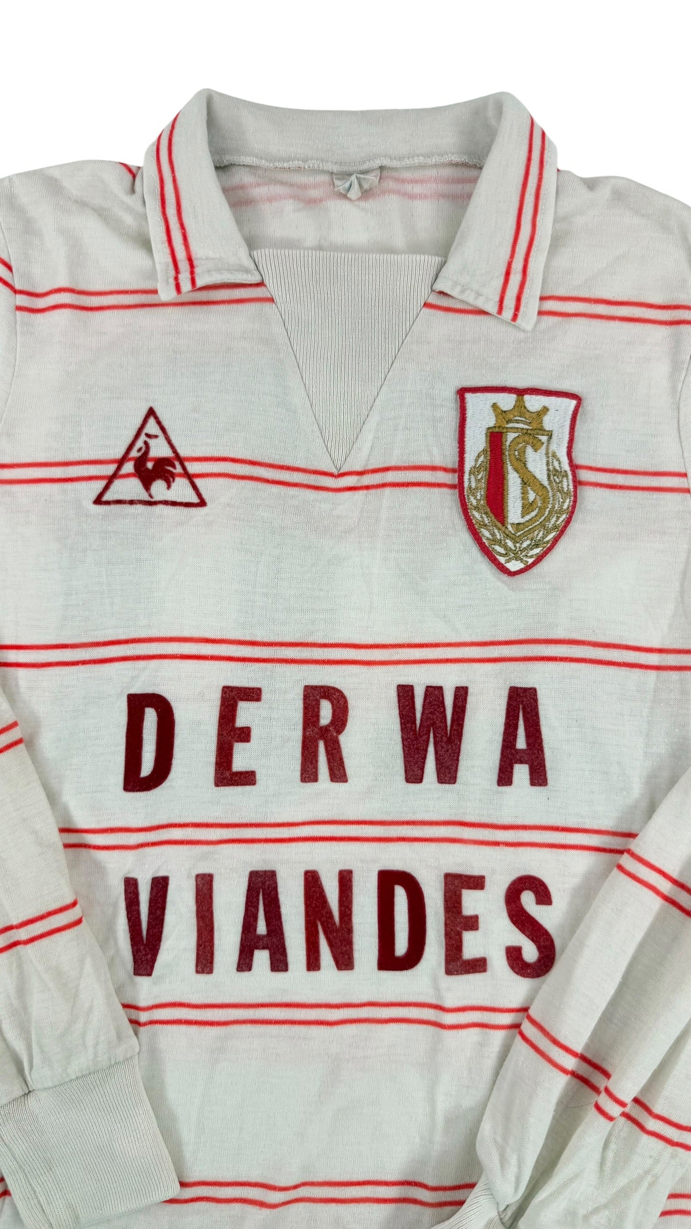 STANDARD DE LIEGE 1982/84 AWAY SHIRT - MATCHWORN/ISSUED #20 (SIZE L)