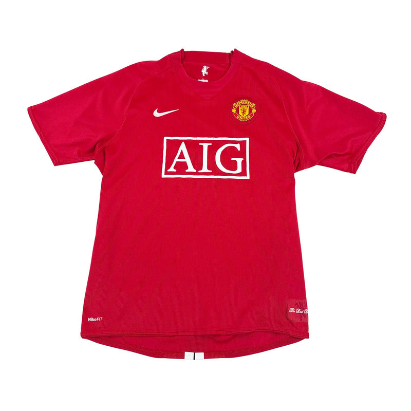 MANCHESTER UNITED 2007/08 HOME SHIRT - #7 RONALDO