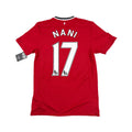 MANCHESTER UNITED 2011/12 HOME SHIRT - #17 NANI