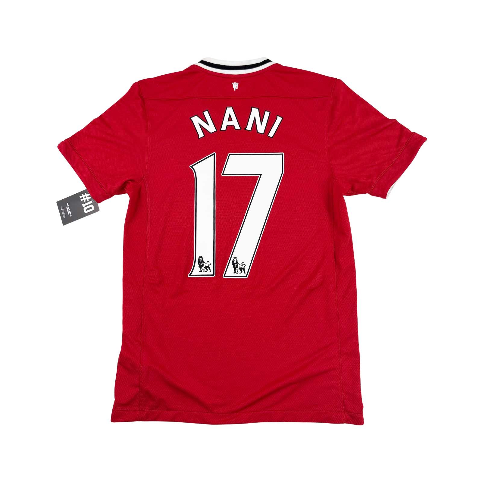MANCHESTER UNITED 2011/12 HOME SHIRT - #17 NANI