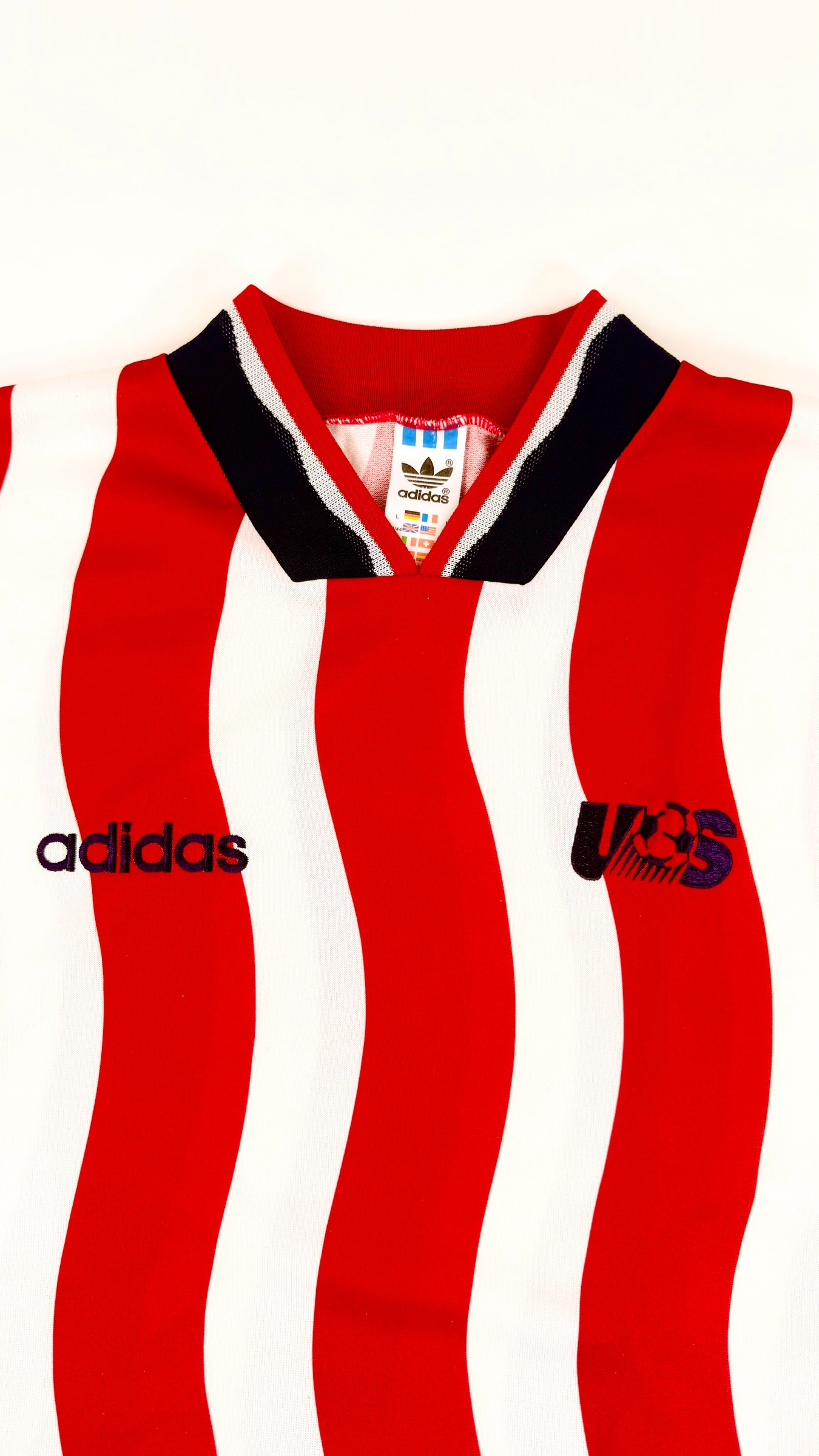 USA 1994 Home Football Shirt Frontdetail