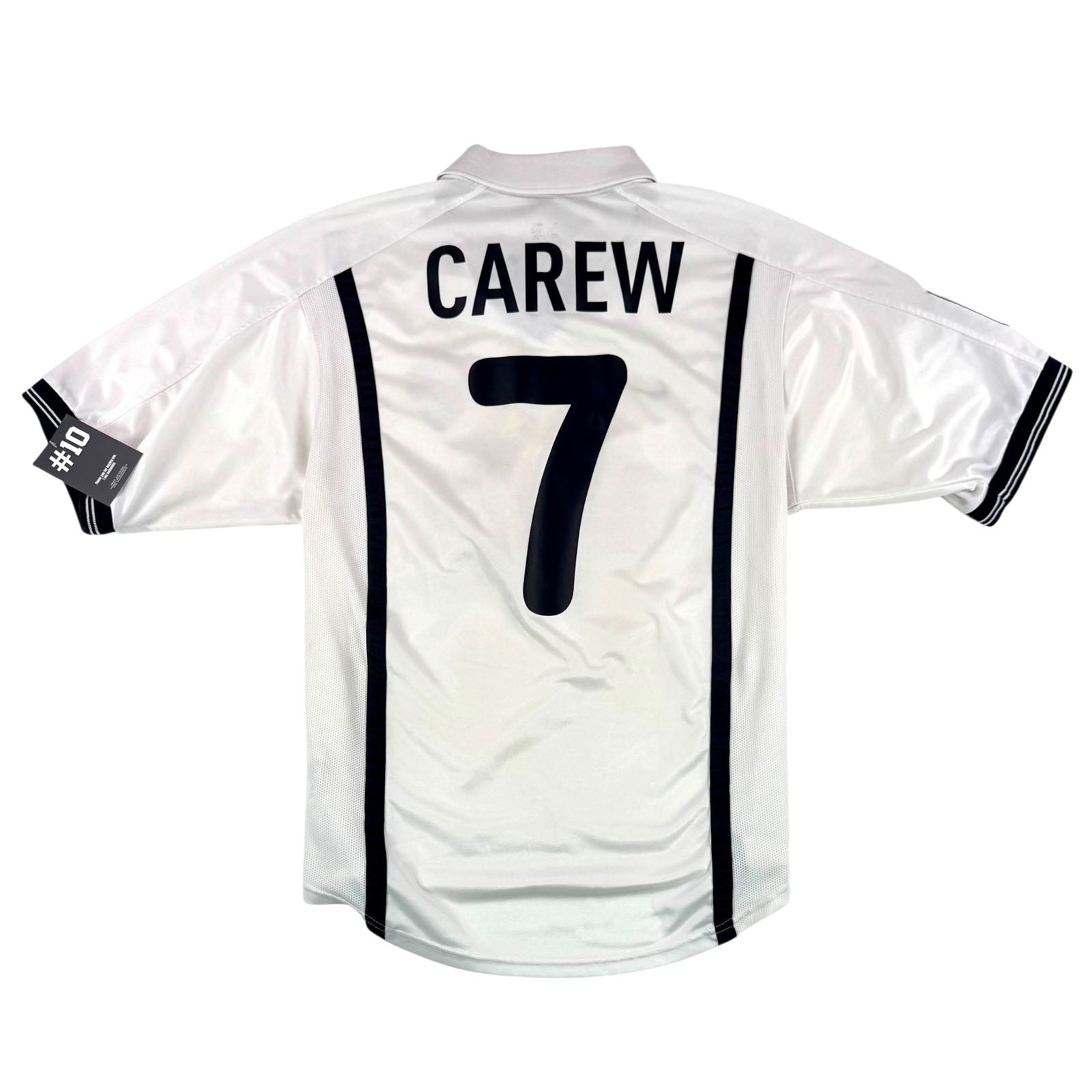 VALENCIA 2000/01 HOME SHIRT - #7 CAREW