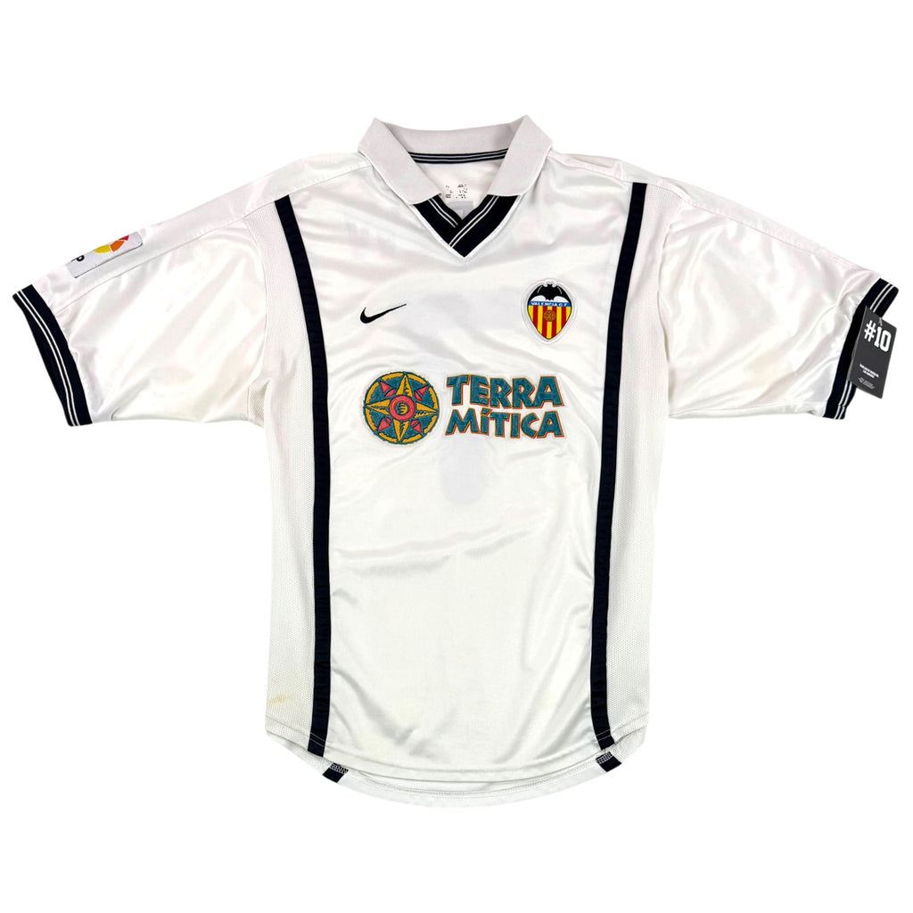 VALENCIA 2000/01 HOME SHIRT - #7 CAREW