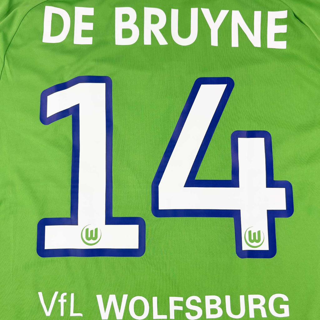 WOLFSBURG 2015/16 AWAY SHIRT - #14 DE BRUYNE