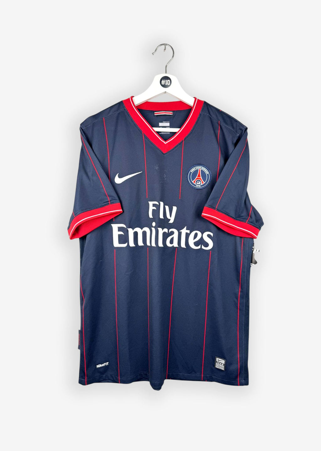 PARIS SAINT-GERMAIN 2009/10 HOME SHIRT - #7 GIULY (SIZE M)