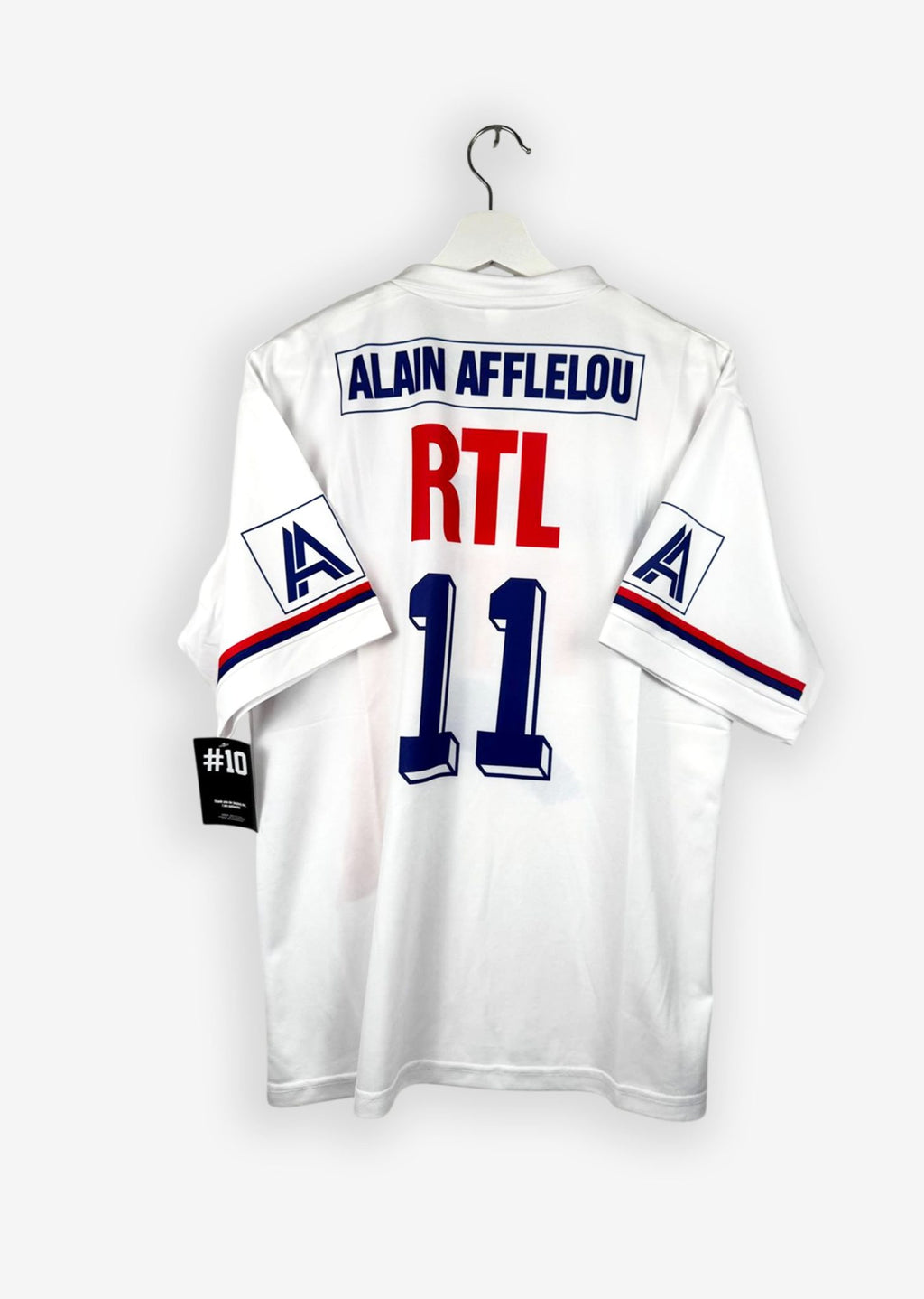 PARIS SAINT-GERMAIN 1990/91 HOME SHIRT - #11 (SIZE L)