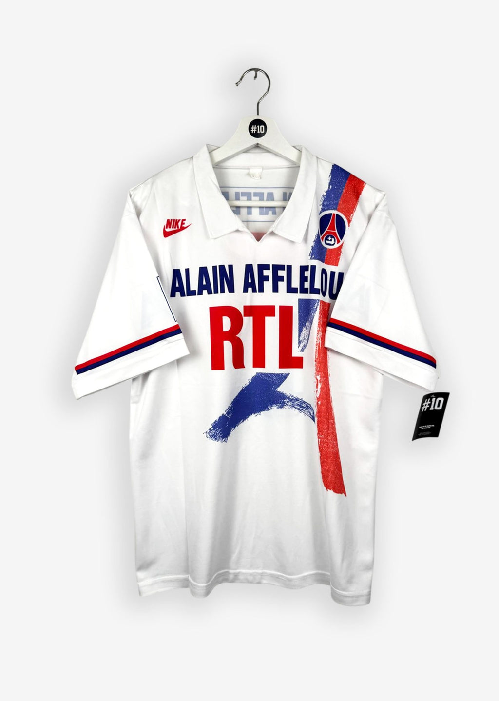 PARIS SAINT-GERMAIN 1990/91 HOME SHIRT - #11 (SIZE L)