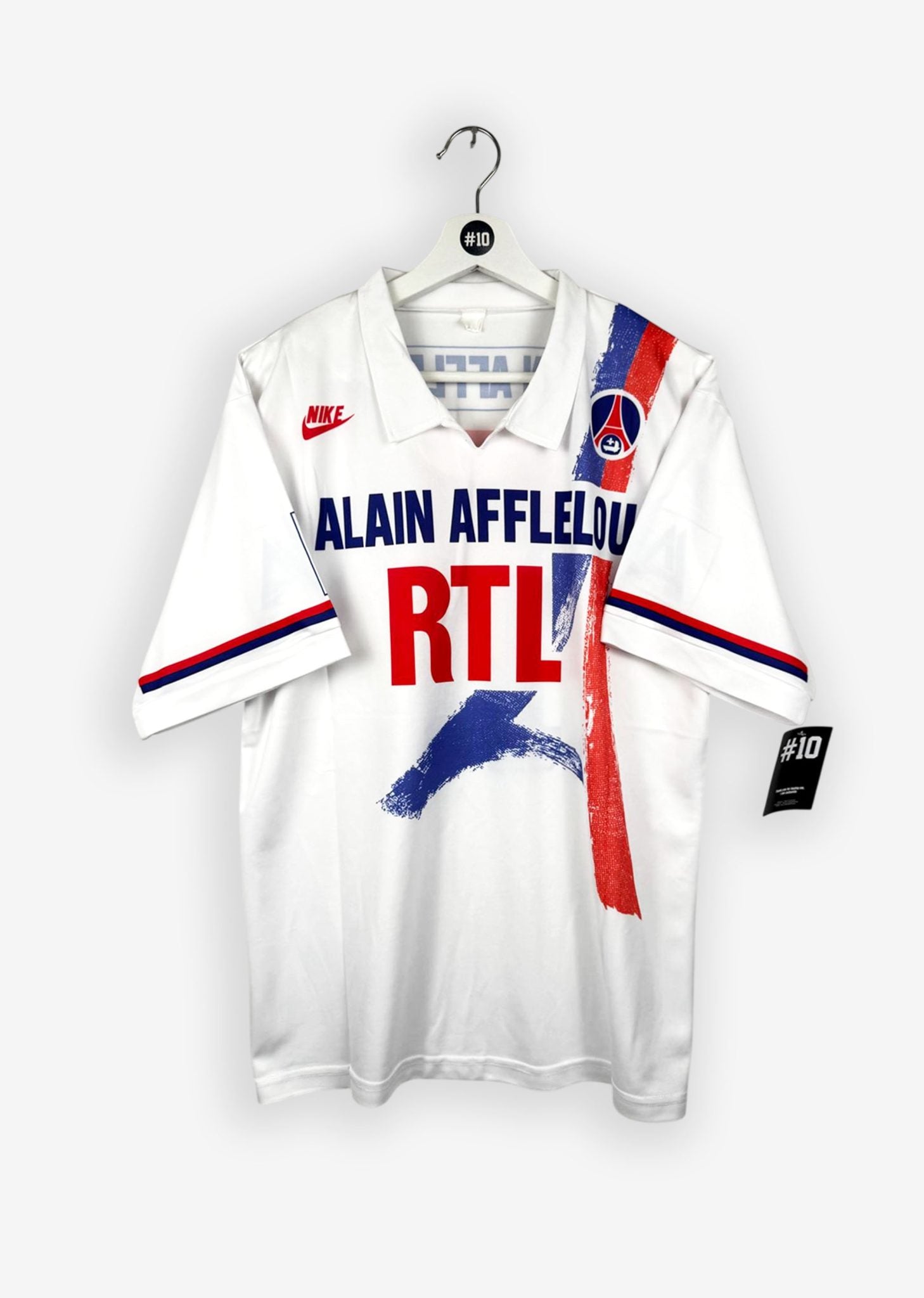 PARIS SAINT-GERMAIN 1990/91 HOME SHIRT - #11 (SIZE L)