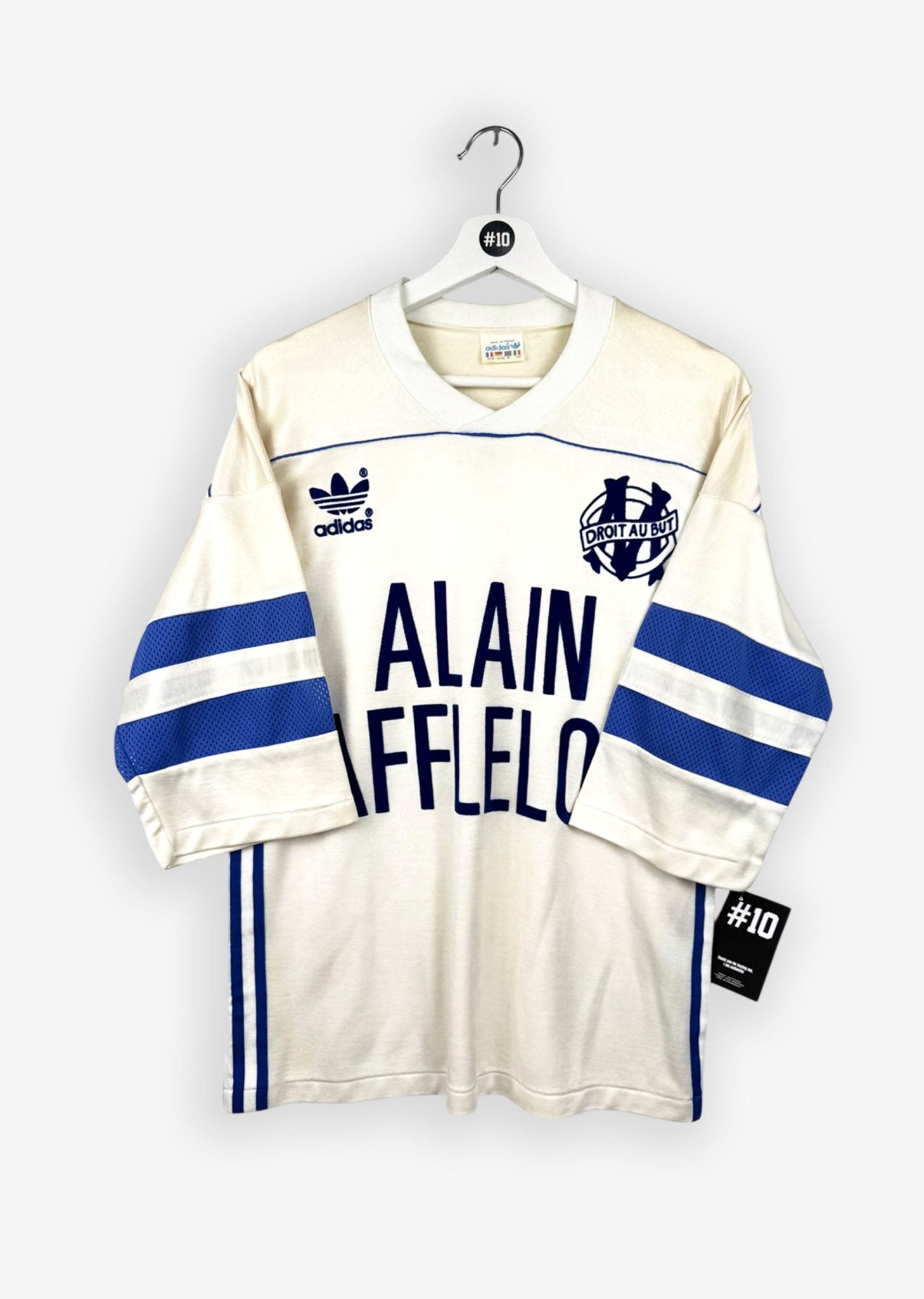 OLYMPIQUE MARSEILLE 1988/89 HOME SHIRT (SIZE M)