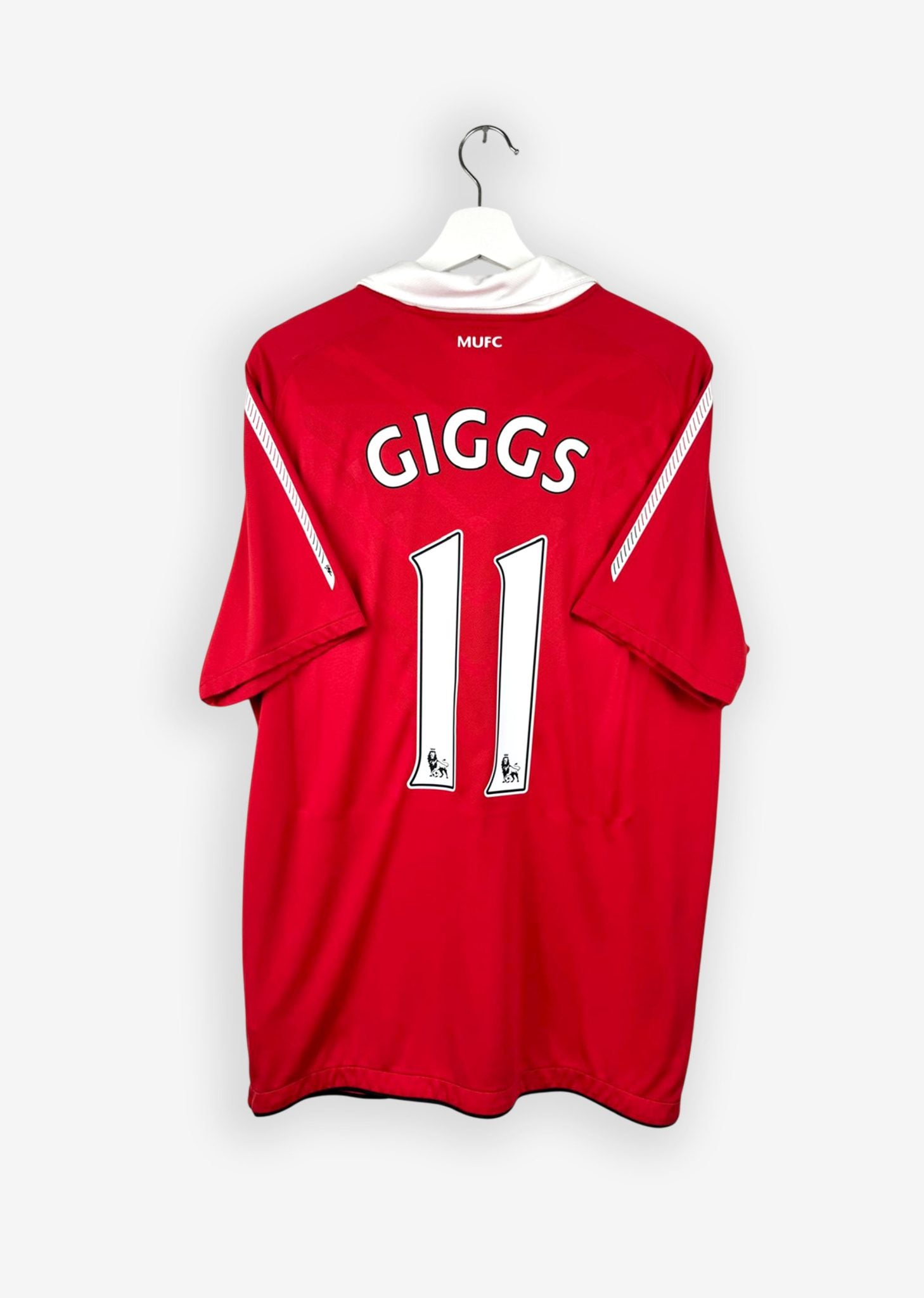 MANCHESTER UNITED 2012/13 HOME SHIRT - #11 GIGGS (SIZE L)