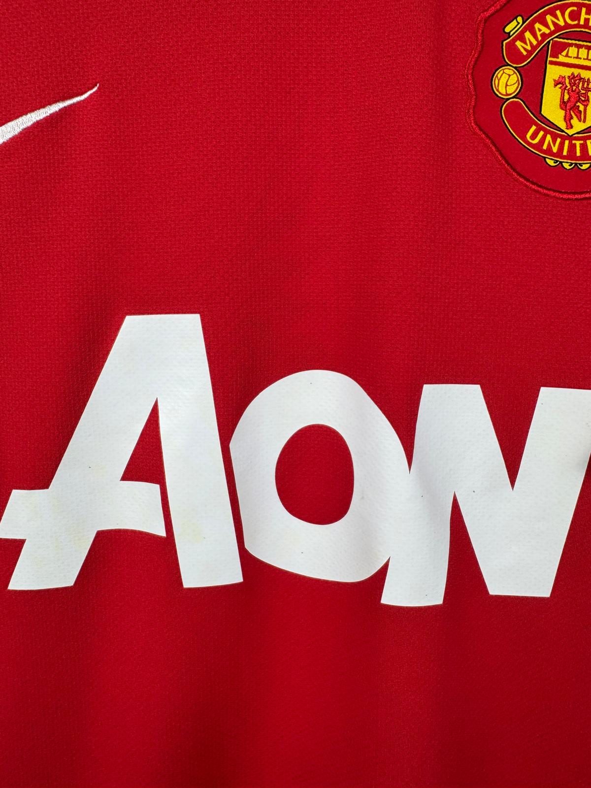 MANCHESTER UNITED 2012/13 HOME SHIRT - #11 GIGGS (SIZE L)