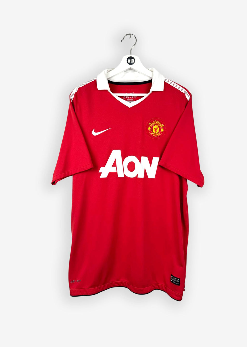 MANCHESTER UNITED 2012/13 HOME SHIRT - #11 GIGGS (SIZE L)