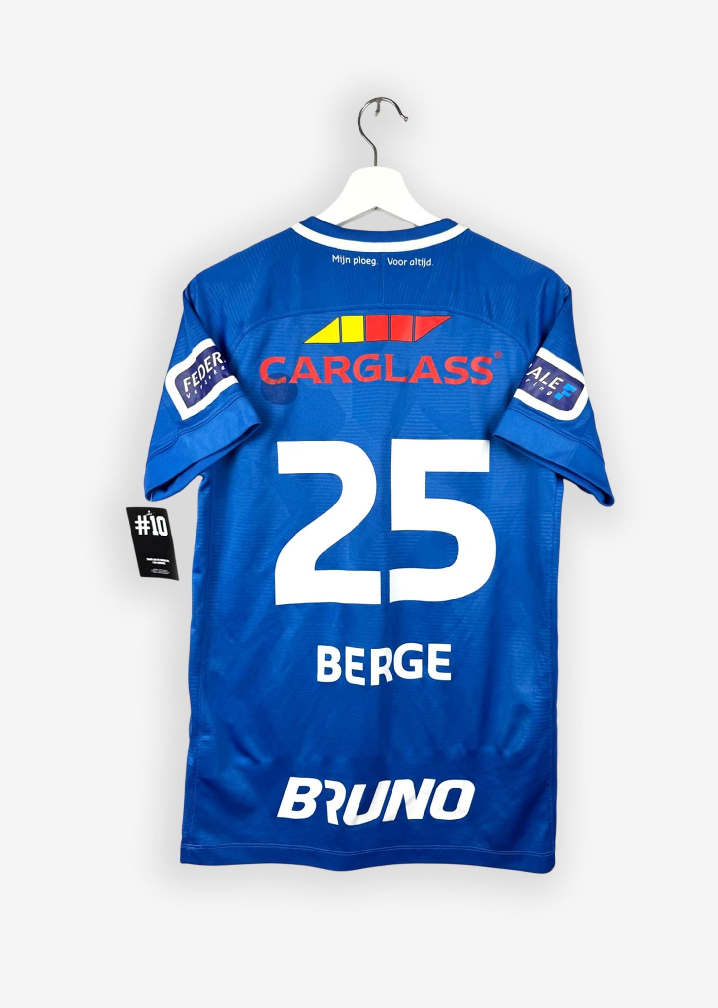 KRC GENK 2018/19 HOME SHIRT - #25 BERGE (SIZE S)