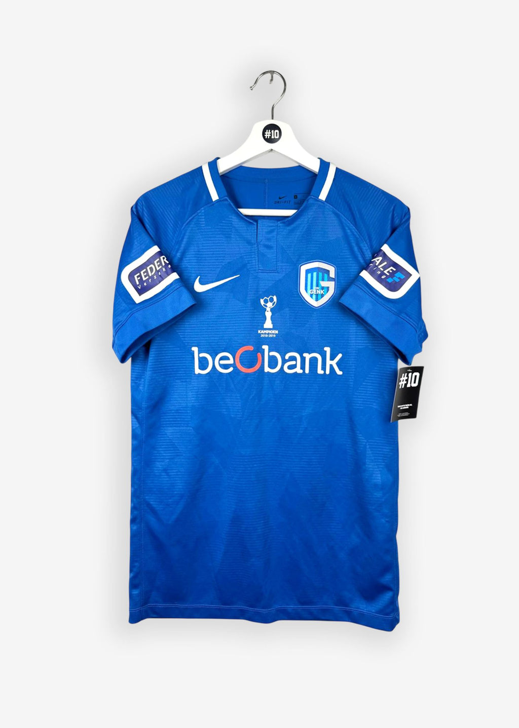 KRC GENK 2018/19 HOME SHIRT - #25 BERGE (SIZE S)