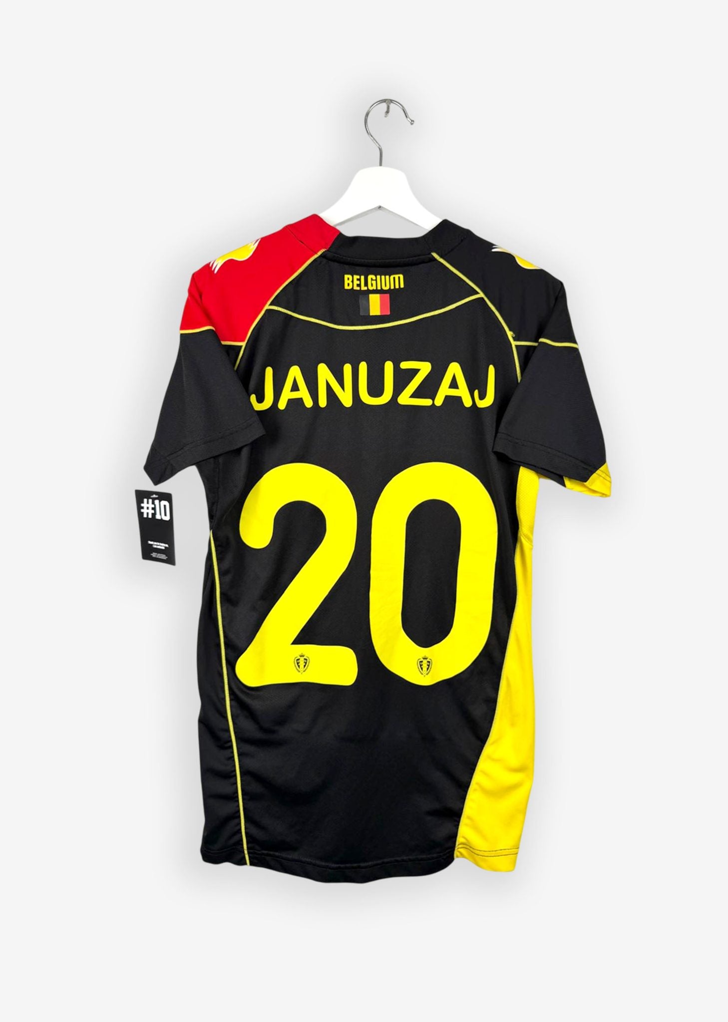 BELGIUM 2012/13 AWAY SHIRT - PLAYER ISSUE #20 JANUZAJ (SIZE L)