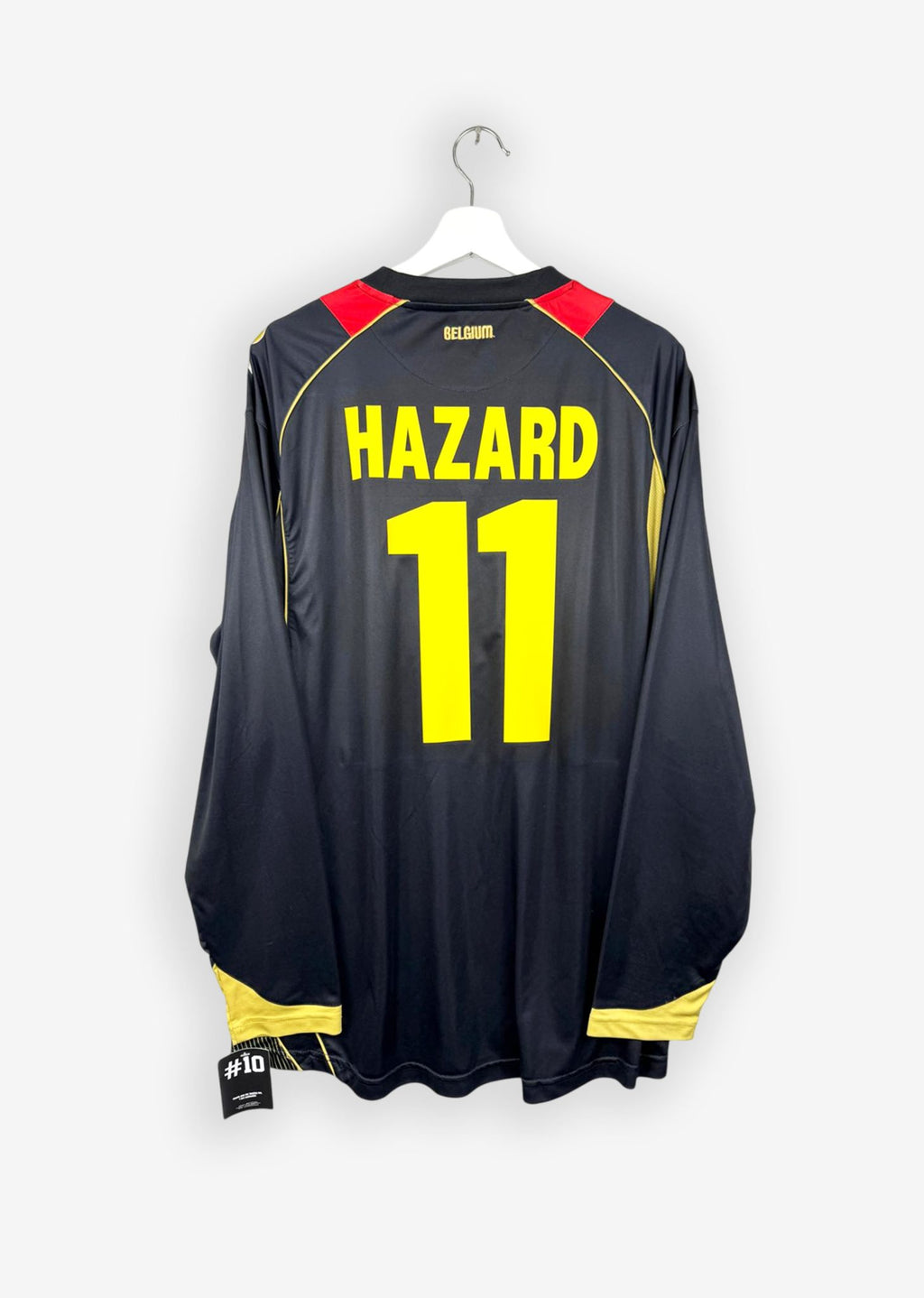 BELGIUM 2011/12 AWAY SHIRT - #11 HAZARD (SIZE XXL)