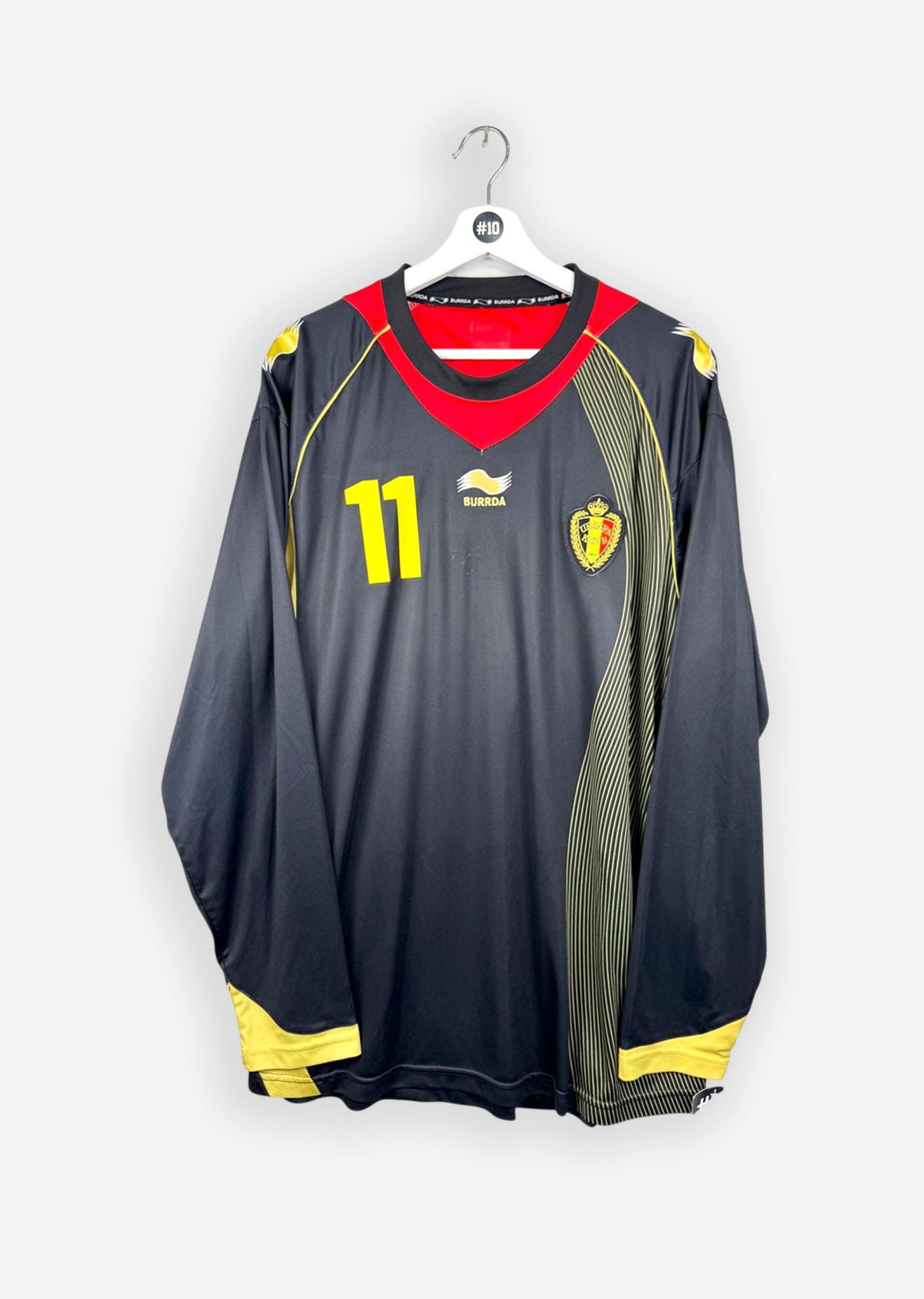 BELGIUM 2011/12 AWAY SHIRT - #11 HAZARD (SIZE XXL)
