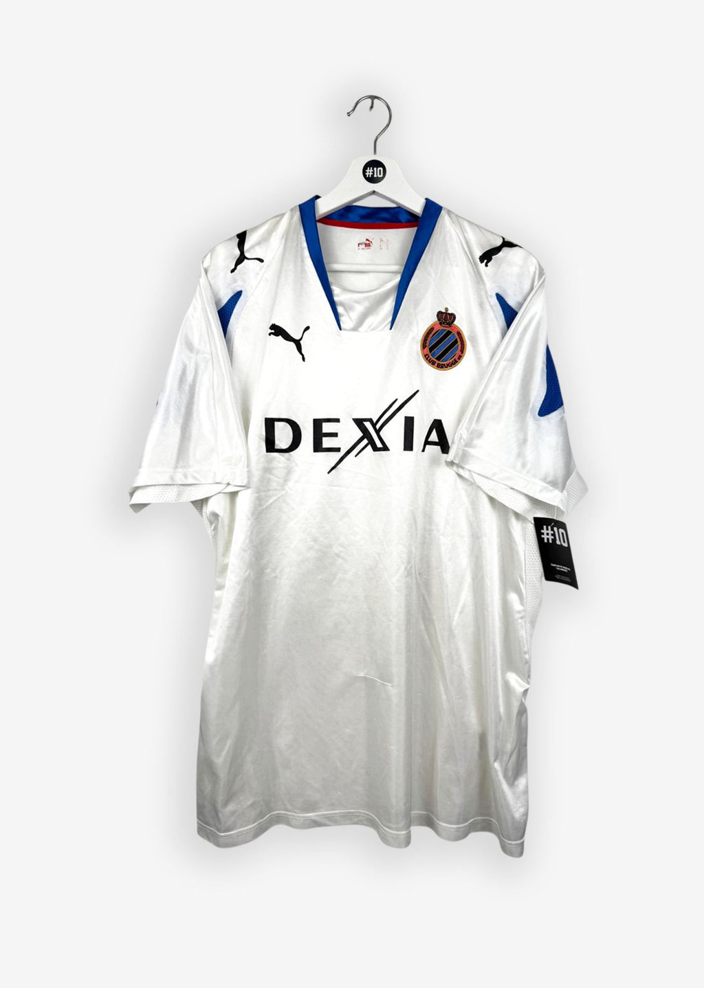 CLUB BRUGGE 2007/08 AWAY SHIRT (SIZE XL)