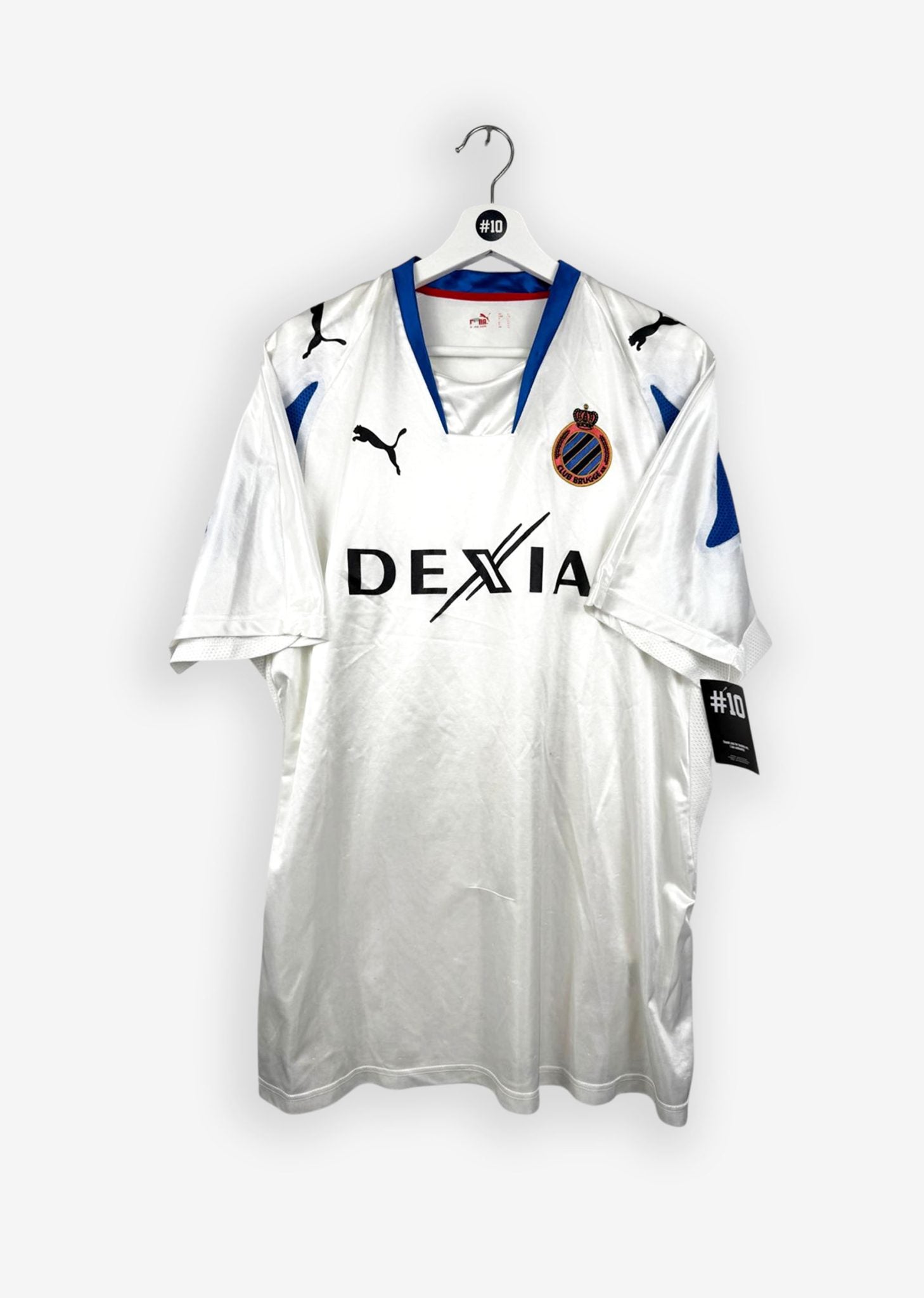 CLUB BRUGGE 2007/08 AWAY SHIRT (SIZE XL)