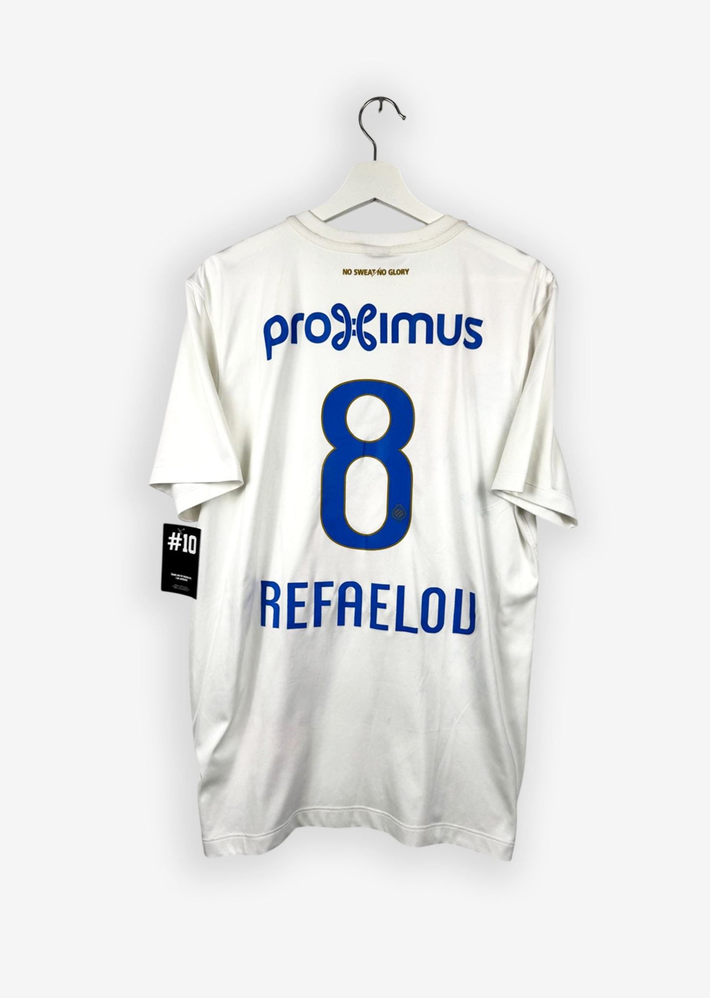 CLUB BRUGGE 2016/17 AWAY SHIRT - #8 REFEALOV (SIZE M)
