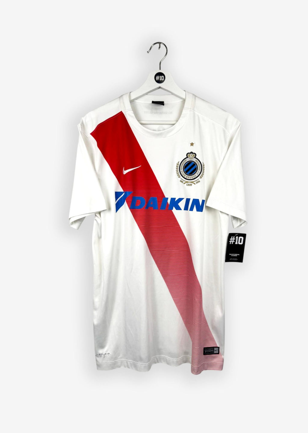 CLUB BRUGGE 2016/17 AWAY SHIRT - #8 REFEALOV (SIZE M)