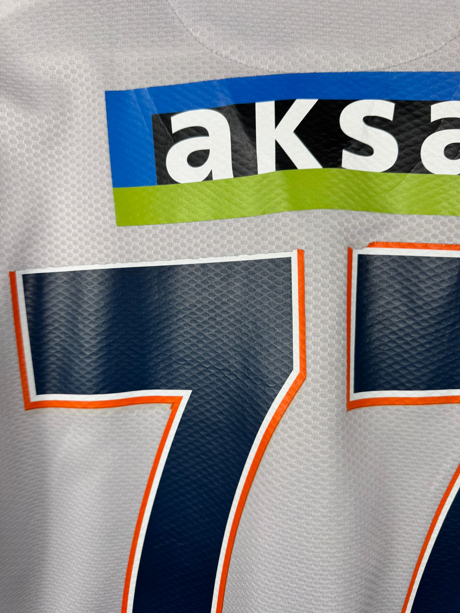 BASAKSEHIR 2022/23 THIRD SHIRT - MATCHWORN/ISSUED #77 OKAKA (SIZE XXL) COA INCL.