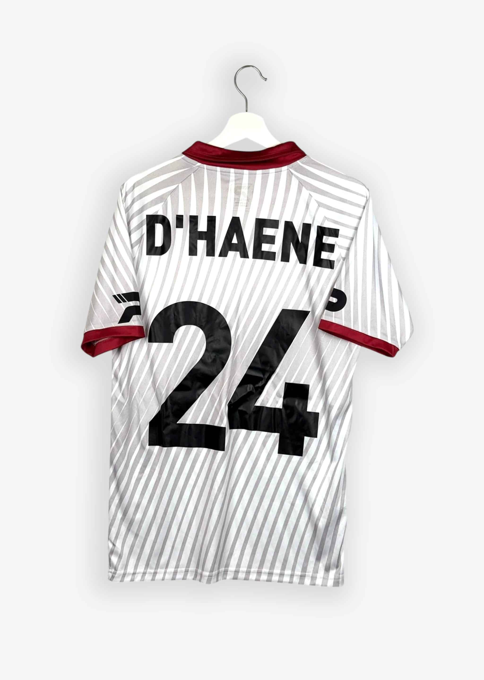 SV ZULTE WAREGEM 2014/15 AWAY SHIRT - #24 D'HAENE (SIZE L)