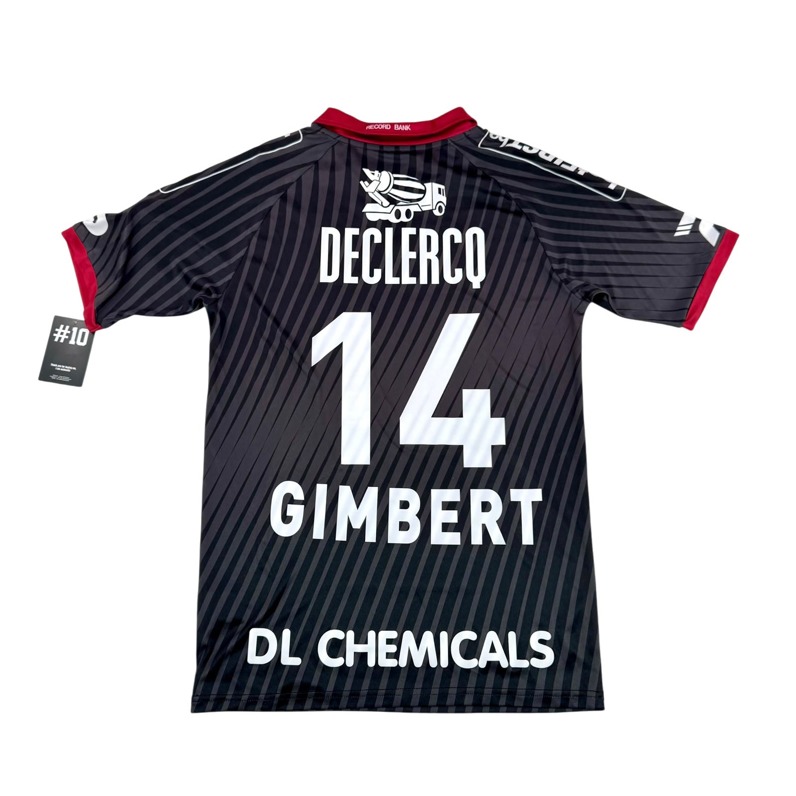 SV ZULTE WAREGEM 2014/15 THIRD SHIRT – MATCHWORN/ ISSUED #14 GIMBERT