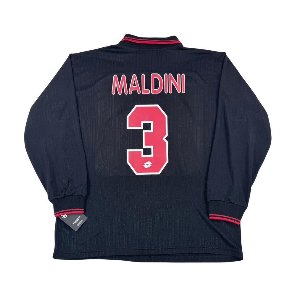 AC MILAN 1997/98 THIRD SHIRT - #3 MALDINI (SIZE XL)