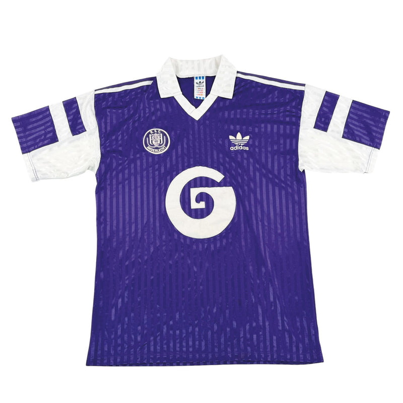 RSC ANDERLECHT 1989/92 HOME SHIRT (SIZE L)