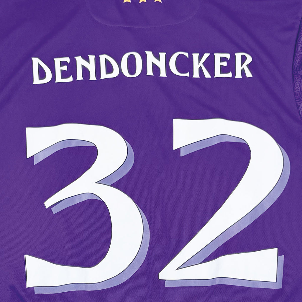 RSC ANDERLECHT 2024/25 HOME SHIRT - #32 DENDONCKER (SIZE L)
