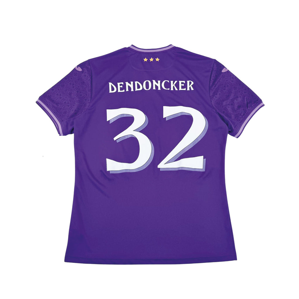 RSC ANDERLECHT 2024/25 HOME SHIRT - #32 DENDONCKER (SIZE L)