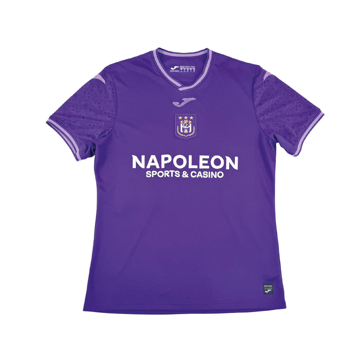 RSC ANDERLECHT 2024/25 HOME SHIRT - #32 DENDONCKER (SIZE L)