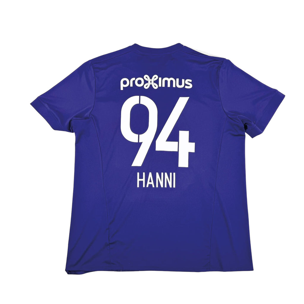 RSC ANDERLECHT 2017/18 HOME SHIRT - #94 HANNI (SIZE XL)