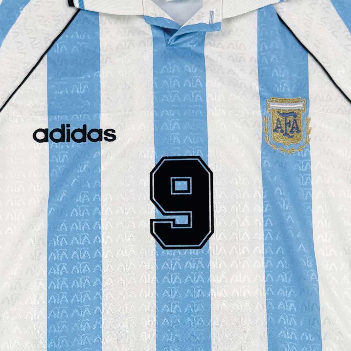 ARGENTINA 1996/97 HOME SHIRT – #9 BATISTUTA (SIZE M)