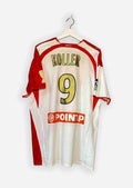 AS MONACO 2007/08 HOME SHIRT – MATCHWORN/ISSUED COUPE DE FRANCE #9 KOLLER (SIZE XXL)