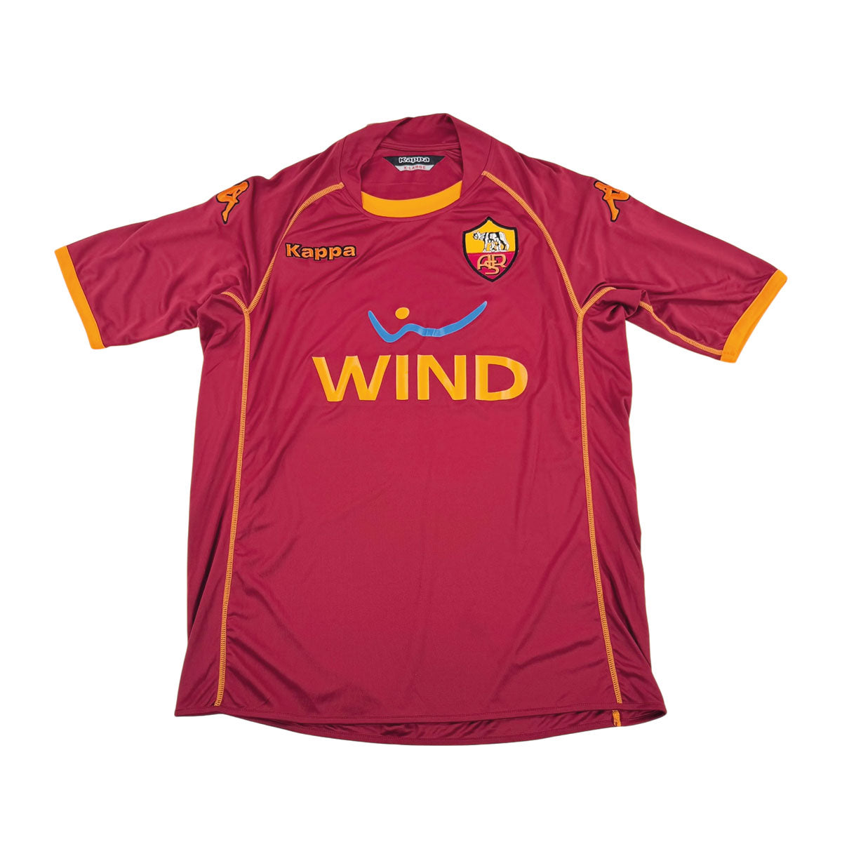 AS ROMA 2008/09 HOME SHIRT - #10 TOTTI (SIZE XL)