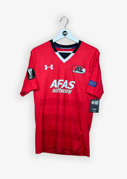 AZ 2016/17 HOME SHIRT - MATCHWORN/ISSUED UEFA CUP #23 LUCKASSEN (SIZE M)
