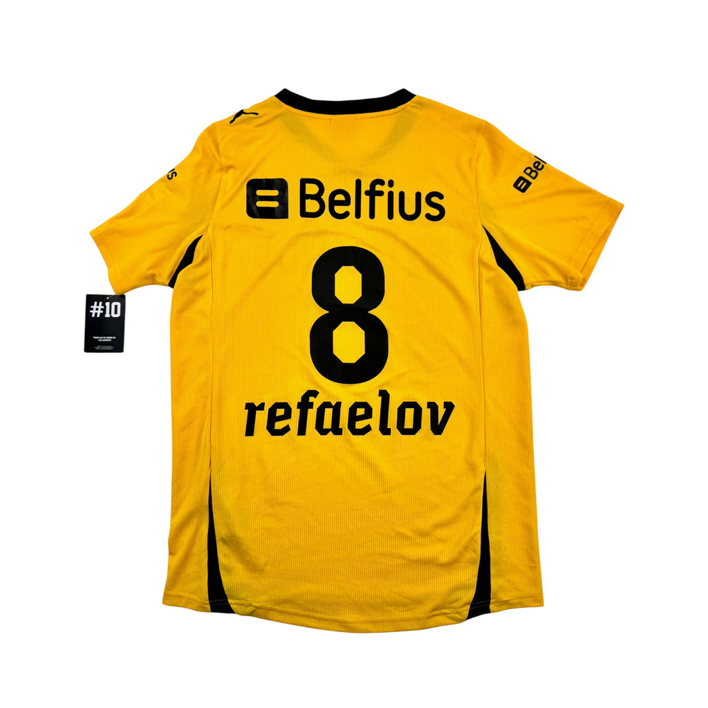 CLUB BRUGGE 2011/12 THIRD SHIRT - MATCHWORN/ISSUED #8 REFAELOV 