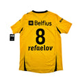 CLUB BRUGGE 2011/12 THIRD SHIRT - MATCHWORN/ISSUED #8 REFAELOV 