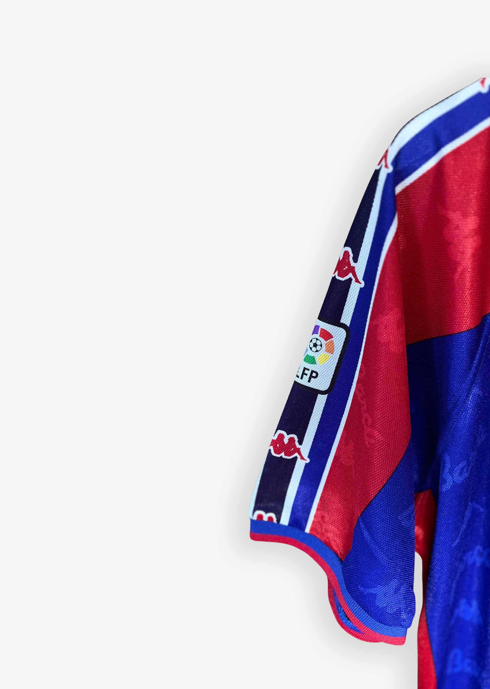 FC BARCELONA 1996/97 HOME SHIRT - PLAYER ISSUE #10 GIOVANNI (SIZE XL)