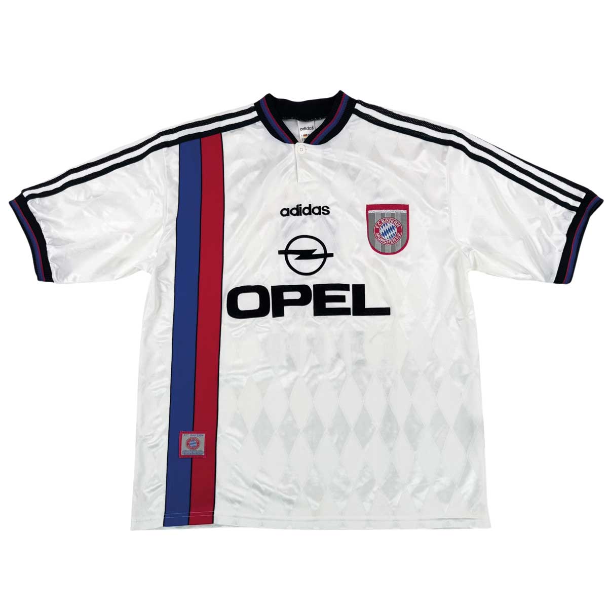 FC BAYERN MUNICH 1996/97 AWAY SHIRT - #9 ELBER (SIZE L)