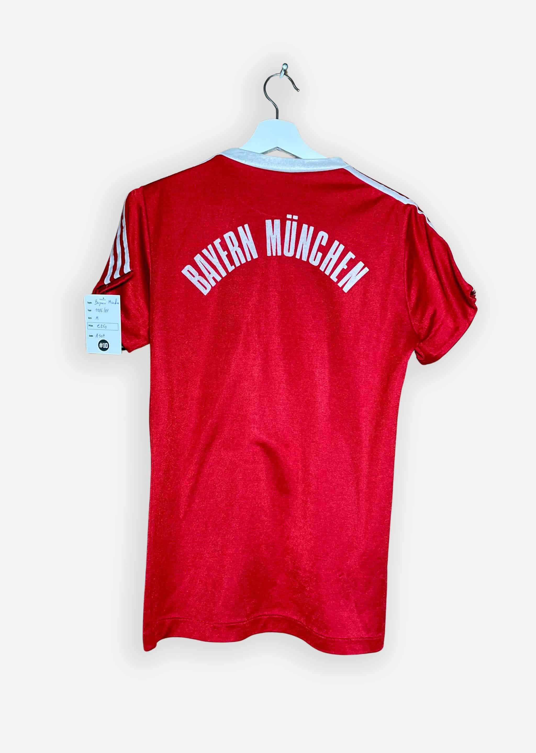 FC BAYERN MUNICH 1986/87 HOME SHIRT (SIZE M)