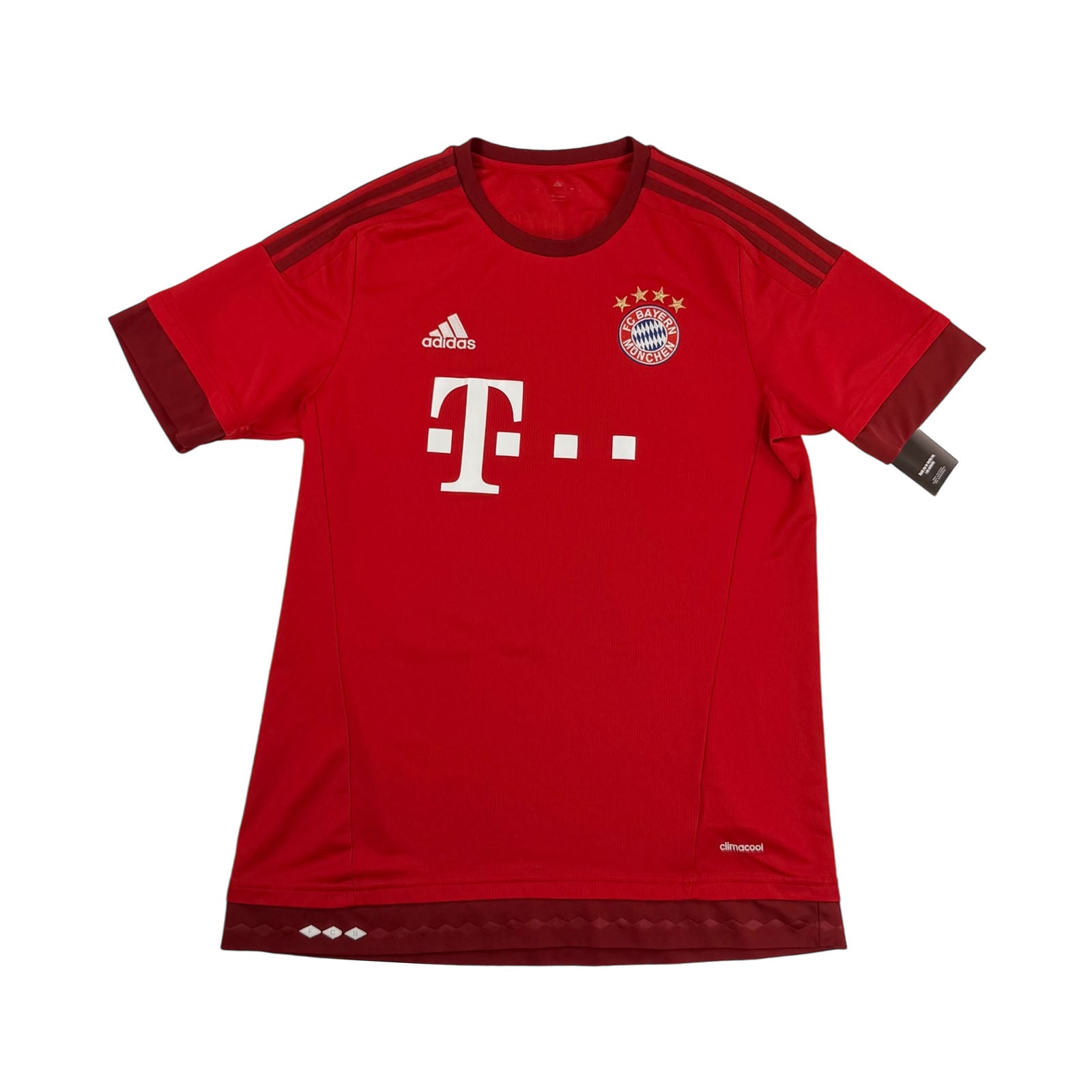 FC BAYERN MUNICH 2015/16 HOME SHIRT - #9 LEWANDOWSKI (SIZE L)