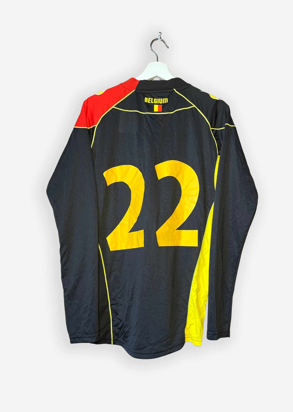BELGIUM 2012/13 AWAY SHIRT - PLAYER ISSUE #22 (SIZE L)