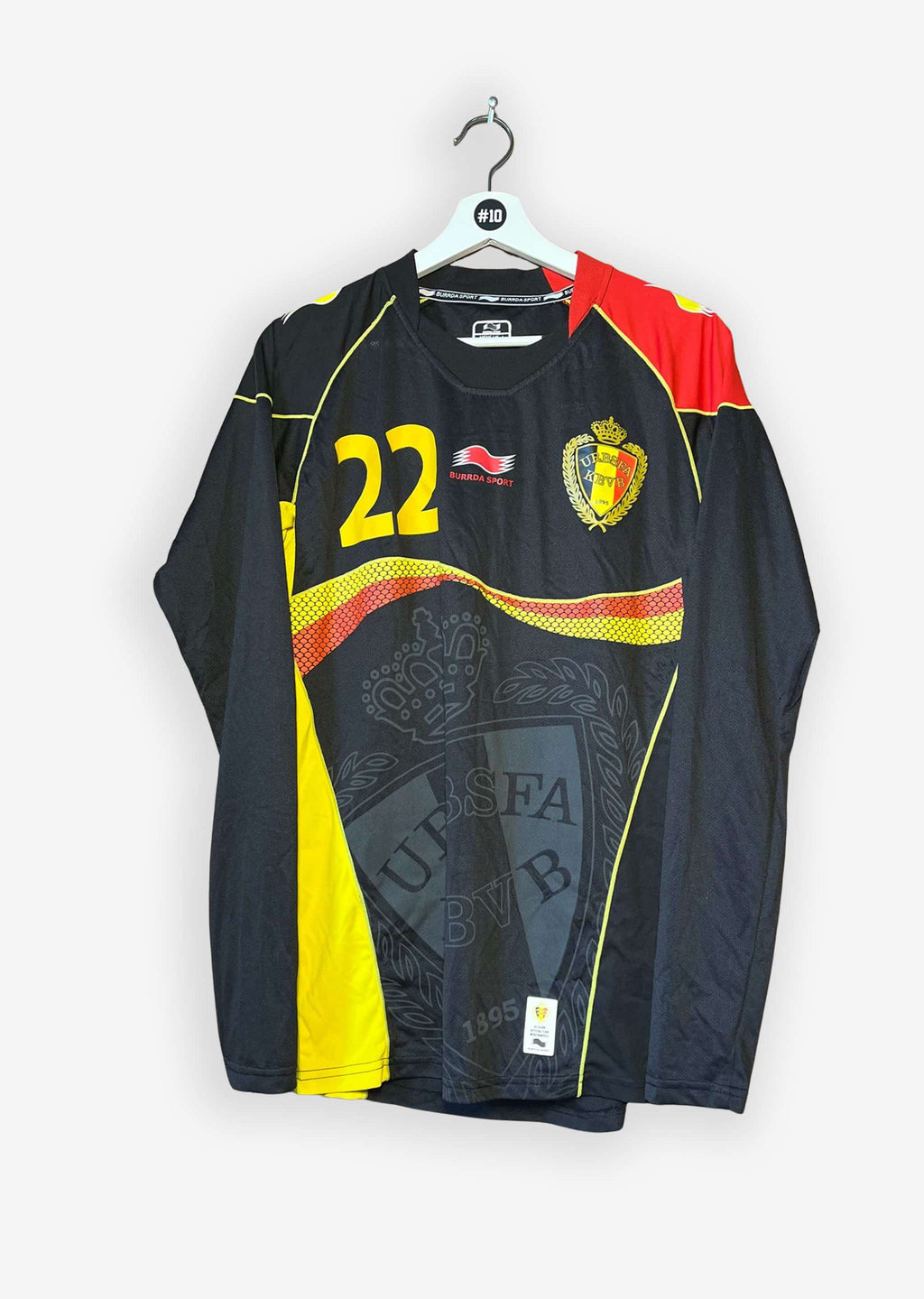 BELGIUM 2012/13 AWAY SHIRT - PLAYER ISSUE #22 (SIZE L)