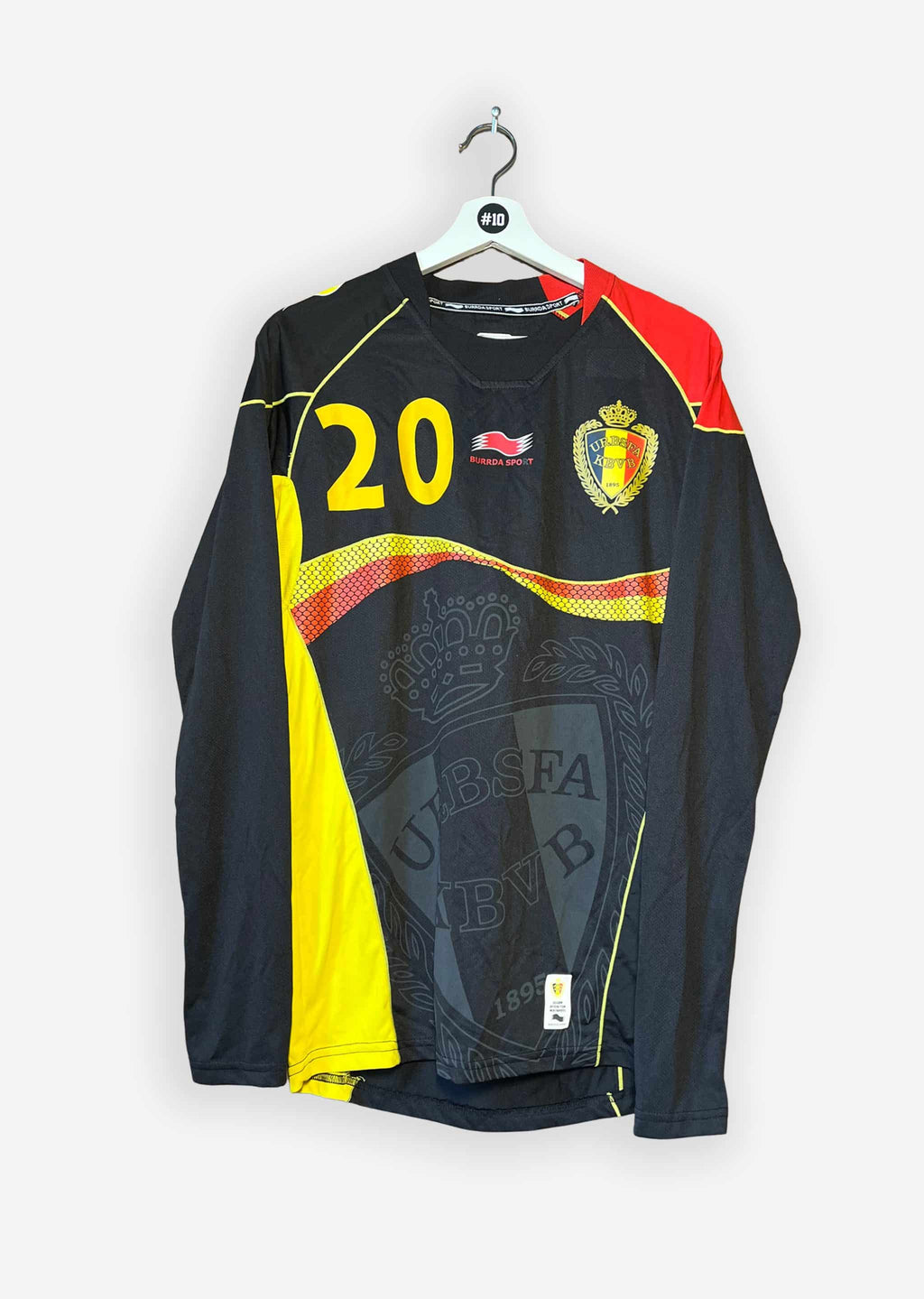 BELGIUM 2012/13 AWAY SHIRT - PLAYER ISSUE #20 (SIZE L)