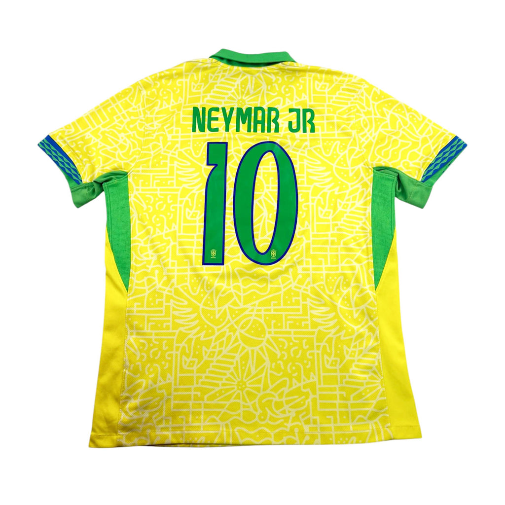 BRAZIL 2024/25 HOME SHIRT - #10 NEYMAR JR