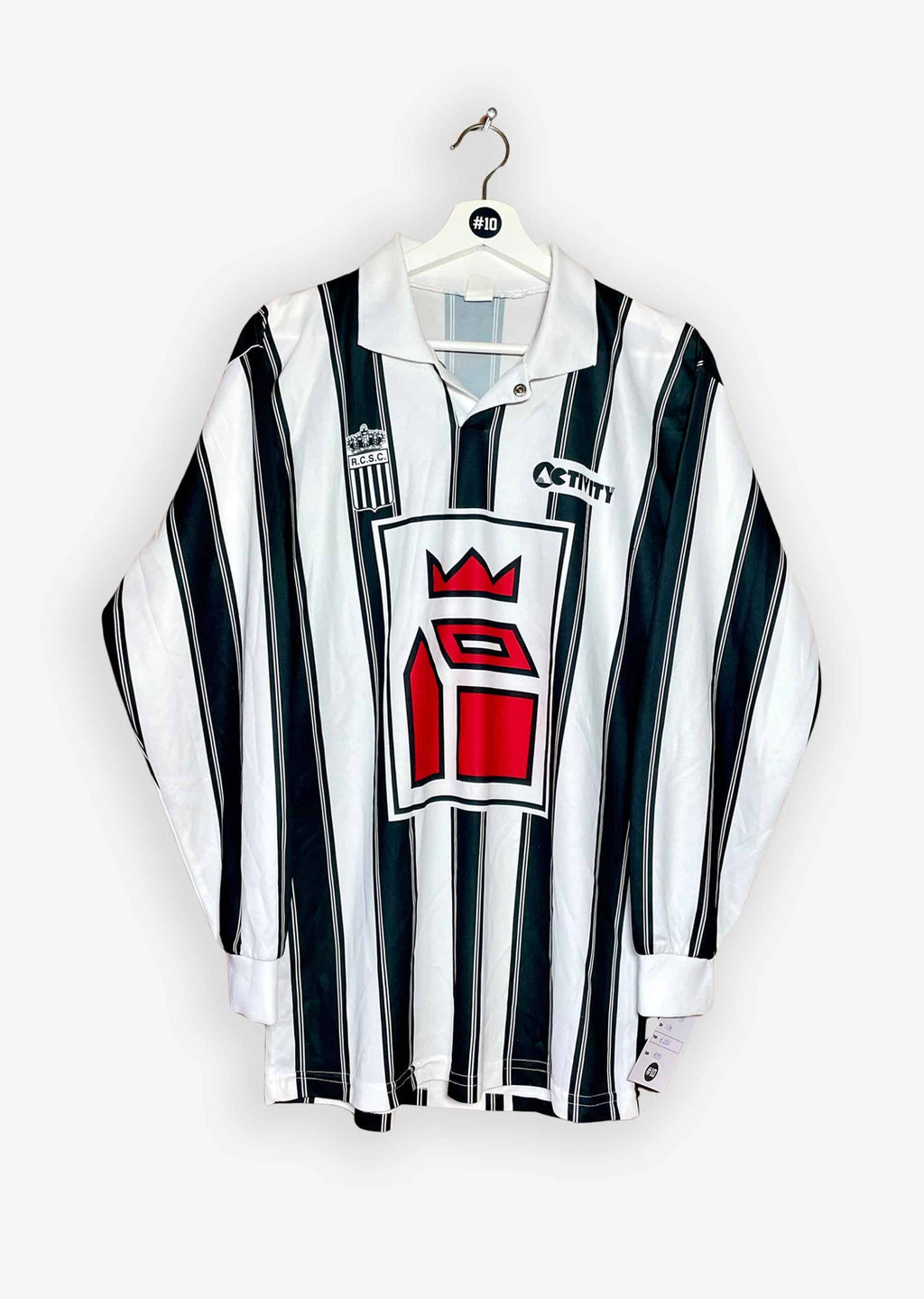 RSC CHARLEROI 1995/96 HOME SHIRT (SIZE S/M)